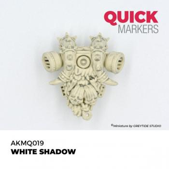 AK Interactive AKMQ019 QUICK MARKER - White Shadow