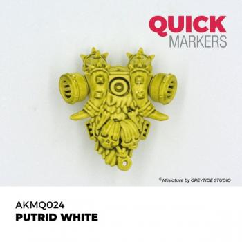 AK Interactive AKMQ024 QUICK MARKER - Putrid White