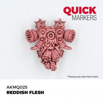 AK Interactive AKMQ025 QUICK MARKER - Reddish Flesh