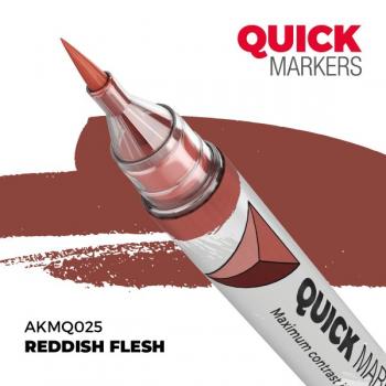 AK Interactive AKMQ025 QUICK MARKER - Reddish Flesh