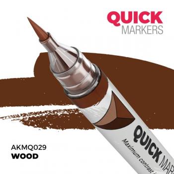 AK Interactive AKMQ029 QUICK MARKER - Wood