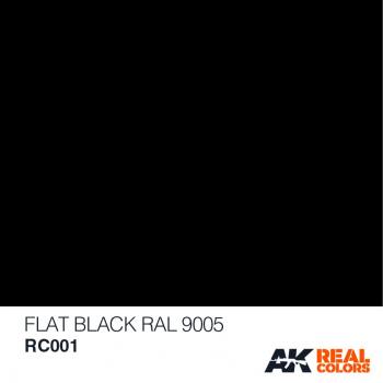 AK Interactive RC001 AK Real Colors Flat Black