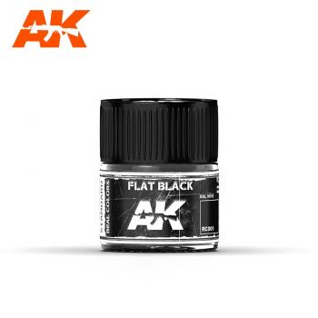 AK Interactive RC001 AK Real Colors Flat Black