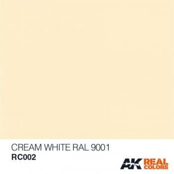 AK Interactive RC002 AK Real Colors Cream White