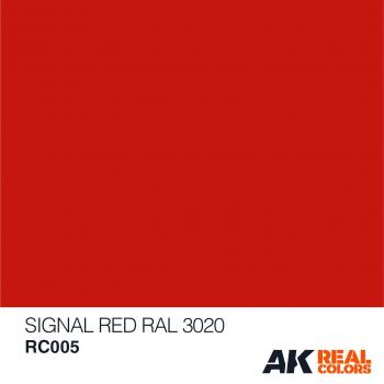 AK Interactive RC005 AK Real Colors Signal Red RAL 3020