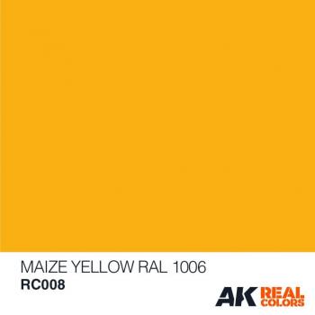 AK Interactive RC008 AK Real Colors Maize Yellow RAL 1006