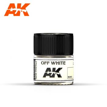 AK Interactive RC013 AK Real Colors Off White