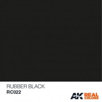 AK Interactive RC022 AK Real Colors Rubber Black