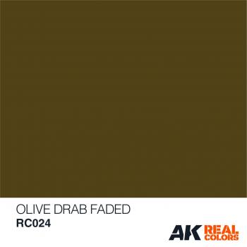 AK Interactive RC024 AK Real Colors Olive Drab Faded