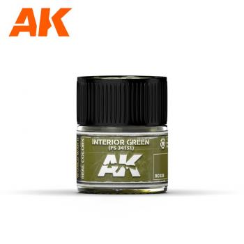 AK Interactive RC028 AK Real Colors Interior Green FS 34151