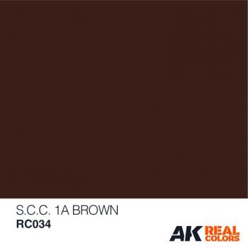 AK Interactive RC034 AK Real Colors S.C.C. 1A Brown