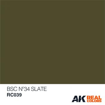 AK Interactive RC039 AK Real Colors BSC No 34 Slate