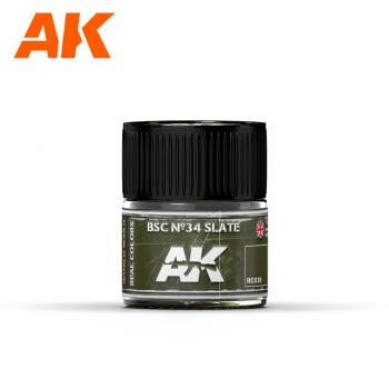 AK Interactive RC039 AK Real Colors BSC No 34 Slate