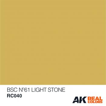 AK Interactive RC040 AK Real Colors BSC No 61 Light Stone