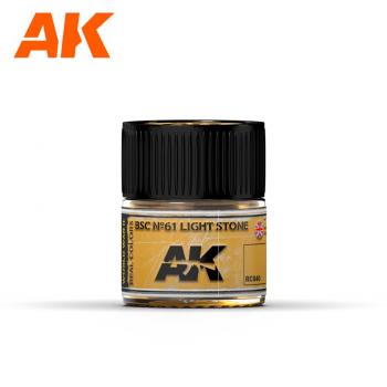 AK Interactive RC040 AK Real Colors BSC No 61 Light Stone
