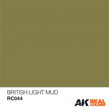 AK Interactive RC044 AK Real Colors British Light Mud