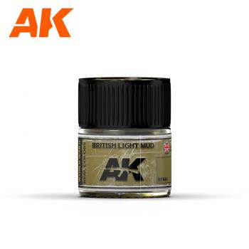 AK Interactive RC044 AK Real Colors British Light Mud