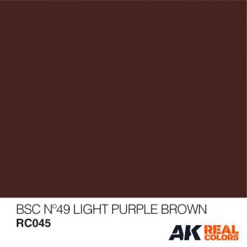 AK Interactive RC045 BSC No 49 Light Purple Brown