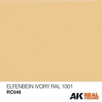 AK Interactive RC046 AK Real Colors Ivory RAL 1001