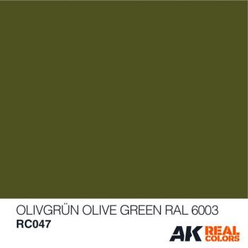 AK Interactive RC047 AK Real Colors Olive Green RAL 6003