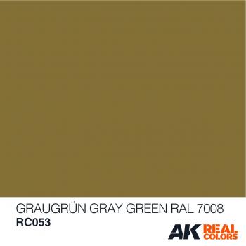 AK Interactive RC053 AK Real Colors Gray Green RAL 7008