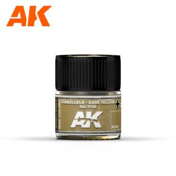 AK Interactive RC060 AK Real Colors Dark Yellow RAL 7028