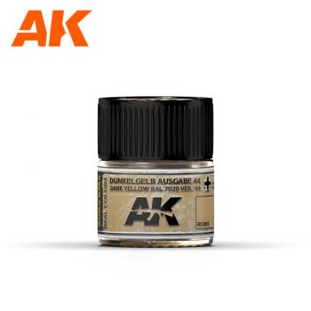 AK Interactive RC061 AK Real Colors Dark Yellow RAL 7028 44