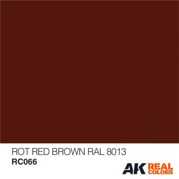 AK Interactive RC066 AK Real Colors Red (Red Brown) RAL 8013