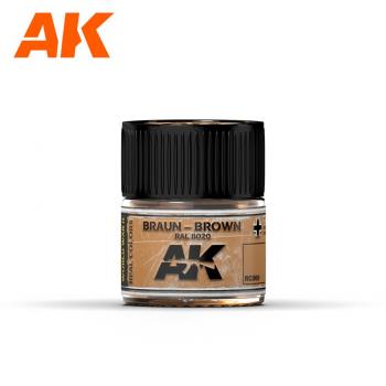 AK Interactive RC069 AK Real Colors Brown RAL 8020