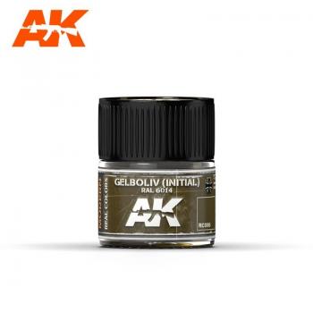 AK Interactive RC086 AK Real Colors Gelboliv RAL 6014