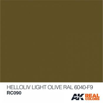 AK Interactive RC090 AK Real Colors Light Olive RAL 6040-F9