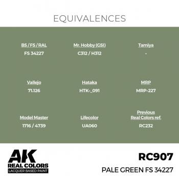 AK Interactive RC907 Real Colors - Pale Green