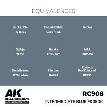 AK Interactive RC908 Real Colors - Intermediate Blue