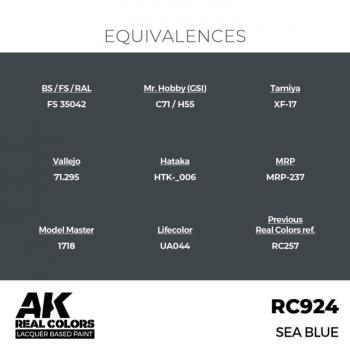 AK Interactive RC924 Real Colors - Sea Blue