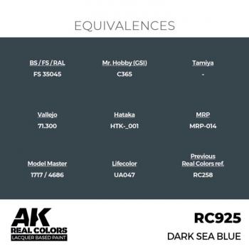 AK Interactive RC925 Real Colors - Dark Sea Blue