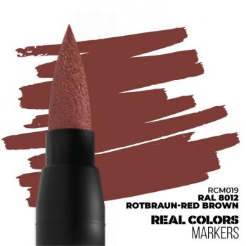 AK Interactive RCM019 RC Marker - RAL 8012 Red Brown
