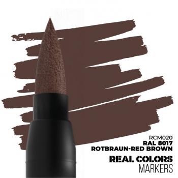 AK Interactive RCM020 RC Marker - RAL 8017 Red Brown