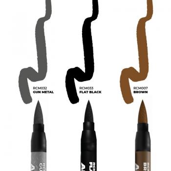 AK Interactive RCM103 RC Markers - Weapons