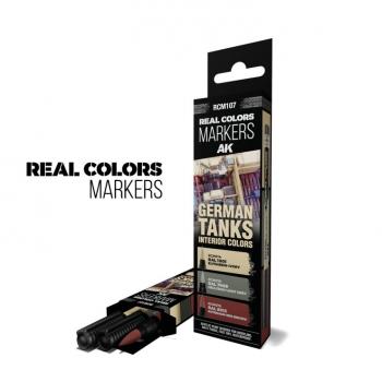 AK Interactive RCM107 RC Markers - German Tanks Interior