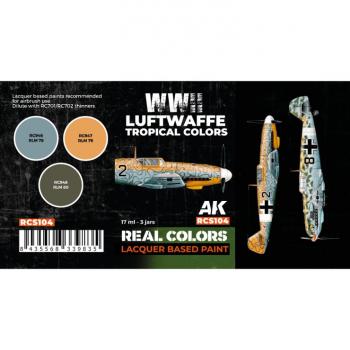 AK Interactive RCS104 Real Colors - WWII Luftwaffe Tropical