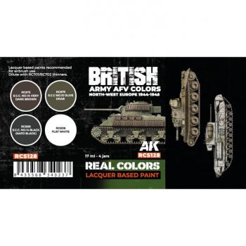 AK Interactive RCS128 Real Colors - British Army AFV Colors