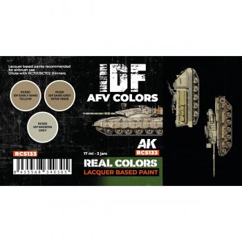 AK Interactive RCS133 Real Colors - IDF AFV Colors