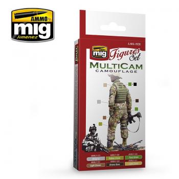 AMMO by Mig AMIG7028 Multicam Camouflage Set