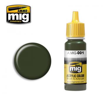 AMMO by Mig Jimenez AMIG0001 RAL 6003 Olive Green Opt.1