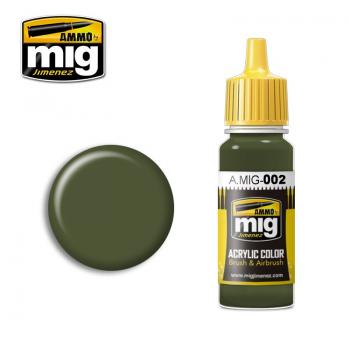 AMMO by Mig Jimenez AMIG0002 RAL 6003 Olive Green Opt.2