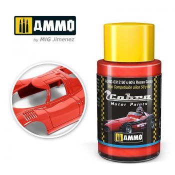 AMMO by Mig Jimenez AMIG0312 50s 60s Rosso Corsa