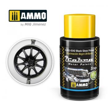 AMMO by Mig Jimenez AMIG0342 COBRA - Black Gloss Primer
