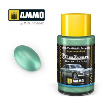 AMMO by Mig Jimenez AMIG0349 COBRA - Metallic Turquoise