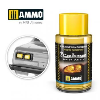 AMMO by Mig Jimenez AMIG0358 COBRA - Yellow Transparent