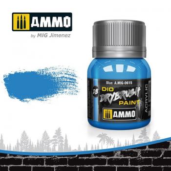 AMMO by Mig AMIG0615 Drybrush Blue